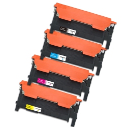 MAX SAVING - 4Pack (K, C, M, Y) Compatible Clt-K406S Clt-Y406S Clt-M406S Clt-C406S Toner Cartridge for Samsung Clp-360 Clp-365W Clx-3300 Clx-3305Fw
