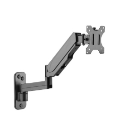 SIIG Accessory Ce-Mt2L12-S1 Premium Aluminum Gas Spring Wall Mount Single Monitor