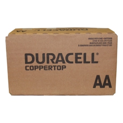 DURACELL 144-Pack Aa Coppertop Mn1500 Alkaline Batteries (1 Box)