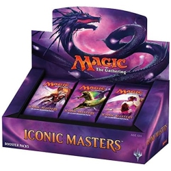 WIZARDS OF THE COAST Mtg Magic The Gathering Iconic Masters Booster Box
