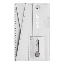 MONET Universal Phone Wallet W/kickstand - In White