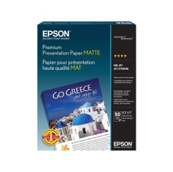 EPSON Matte Ppr Hvywt(8.5X11)(50Ct)(Bilingual) (S041257)