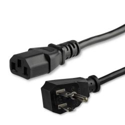 STARTECH 6 Ft Computer Power Cord - Flat Nema 5-15P to C13