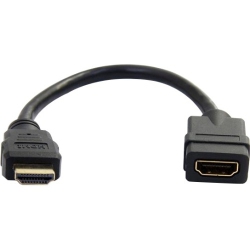 STARTECH .com 6In High Speed HDMI Port Saver Cable M/f - Ultra HD 4K X 2K HDMI Cable