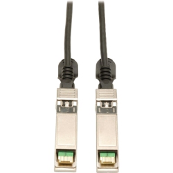 TRIPPLITE Sfp+ 10GBase-Cu Passive Twinax Copper Cable, Sfp-H10GB-Cu3M Compatible, Black, 3