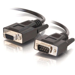 CABLES TO GO Extension Cable - 9 Pin D-Sub (Db-9) - Male - 9 Pin D-Sub (Db-9) - Female - Shie