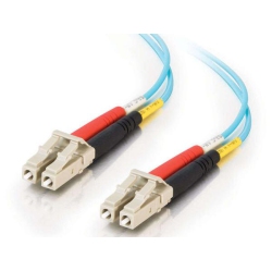 ORTRONICS 25M Lc/lc 10GB Om3 Multimode Aqua Fiber (1120)