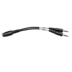 TRIPPLITE Audio Headset Splitter Adapter 4 X 3 (P318-06N-Fmm)