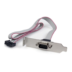 STARTECH 1 Port 16In Db9 Serial Port Bracket to 10 Pin Header