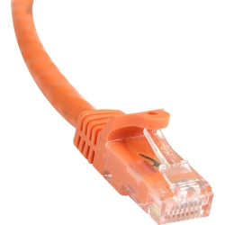 STARTECH 100 Ft Snagless Cat6 Utp Patch Cable In Orange