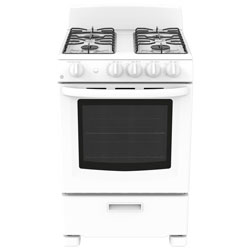 GE 24" 2.9 Cu. Ft. Freestanding Gas Range (JCGAS300DMWW) - White