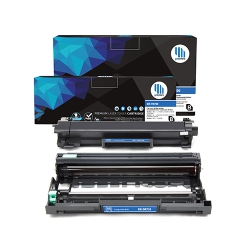 GOTONERS 2Pk Brother New Compatible Tn-760 (Tn760) High Yield Toner Dr-730 (Dr730) Drum Unit Combo In Black