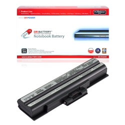 DR. BATTERY Laptop Battery Replacement for Sony Vaio Vgn-Aw11S/b, Vgp-Bpl13, Vgp-Bps13/q, Vgp-Bps13A/b, Vgp-Bps13A/s, Vgp-Bps13A
