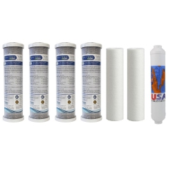 GTA FILTERS Reverse Osmosis Filters - Name Brand Filters - 1 Year Set