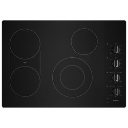 Maytag 30" 4-Element Electric Cooktop (MEC8830HB) - Black