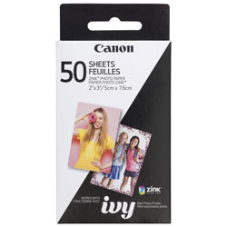 Canon ZINK 50-Sheet 2" x 3" Photo Paper for IVY Mini Photo Printer