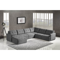 HUSKY DESIGNER Husky® Leggo Sectional Sofa - Lhs Chaise – In Grey