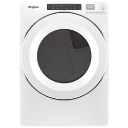 Sécheuse Au Gaz De 7,4 Pi³ De Whirlpool (Wgd5620Hw) - Blanc