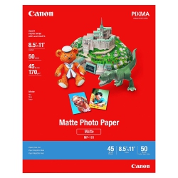 CANON Mp-101 8.5-Inch X 11-Inch Matte Photo Paper (50 Sheets/package) - 7981A004