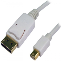 TECH CRAFT 10 Ft. (2M) Mini Displayport to Displayport V1.1 Cable (Male/male) - Techcraft
