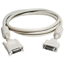 TECH CRAFT 16.5 Ft. (5M) Dual Link Dvi-D Extension Cable (M/f) - 9.9 GBps - Techcraft