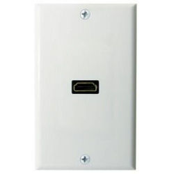 TECH CRAFT HDMI Single Wallplate - High Speed - Techcraft