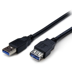 TECH CRAFT 1.5' USB 3.0 Extension Cable - A to A - Male/female - Techcraft