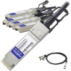 ADDON Cisco Compatible Taa Compliant 40GBase-Cu Qsfp+ to 4Xsfp+ Direct Attach Cable (Active Twinax, 1M)