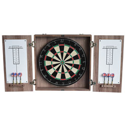 Hathaway Winchester 18" Steel Tip Dart Board Cabinet