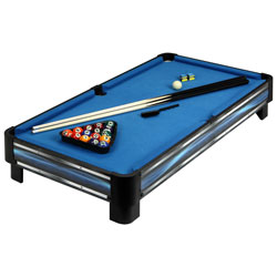 Hathaway 40" Breakout Pool Table - Blue