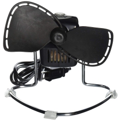 CAFRAMO Chinook 2 Speed Electric Fan. Powerful Air Flow. Whisper Quiet. Compact. Dependable. Safe Without A Grill