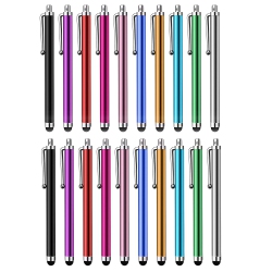 HLD Stylus Pen [20 Pack], Universal Capacitive Touch Screen Stylus Compatible With Iphone, Android & Other Touch Screen Devices