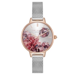 TED BAKER Kate Women's 32MM Rose Case Stainless Steel Mesh Bracelet Watch In Gold