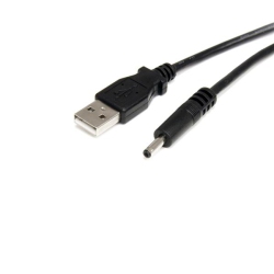 STARTECH 3 Ft USB to Type H Barrel 5V Dc Power Cable