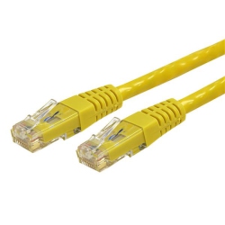 STARTECH 20 Ft Cat6 / Cat 6 Molded Patch Cable 20Ft In Yellow