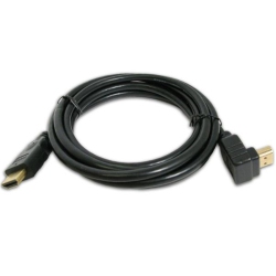 TECHCRAFT HDMI Cable V1.4 Support 3D And Ethernet 1080P 10 Feets Right Angle