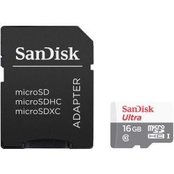 SANDISK Universal 16GB Micro Sd Memory Card With Adapter/class 10