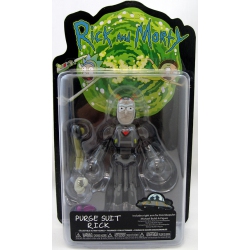 RICK & MORTY 5 Inch Action Figure Krombopulos Michael Baf Series - Purge Suit Rick
