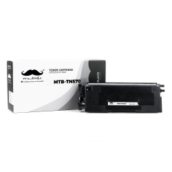 MOUSTACHE ® Brother Tn570 Compatible Toner Cartridge High Yield Version Of Tn540 for Dcp-8040 Hl-5100 Hl-5150D Ect In Black
