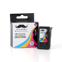 MOUSTACHE ® Cl-241Xl Color Ink Cartridge for Canon Pixma Mx522 Mx532 Mx535 Ts5120