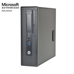 HP Refurbished (Good) - Elitedesk 800 G1 Sff Desktop, Intel I5, 16GB Ram, 256GB SSD, Win10 Pro