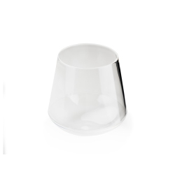 GSI Stemless Wine Glass In Red