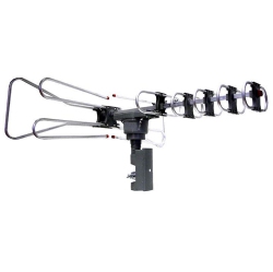 NAXA HDtv-Atsc High Powered Amplified Motorized Outdoor Antenna