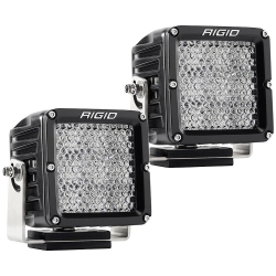 RIGID INDUSTRIES D-Xl Pro Diffused - Pair - In Black