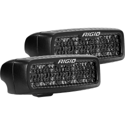RIGID INDUSTRIES Sr-Q Series Pro Spot Diffused Midnight Surface Mount - Pair