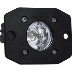 RIGID INDUSTRIES Ignite Flush Mount Flood - Single - In Black