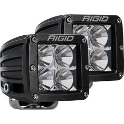RIGID INDUSTRIES D-Series Pro Hybrid-Flood Led - Pair - In Black