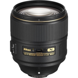 NIKON Af-S Nikkor 105MM F/1.4E Ed Lens - Us Version W/seller Warranty