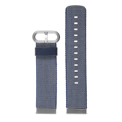 STRAPSCO Ballistic Woven Nylon Replacement Watch Band Strap for Samsung Gear S2 Classic - Dark In Blue