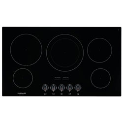 Frigidaire Gallery 36" 5-Element Electric Cooktop (FGEC3648UB) - Black